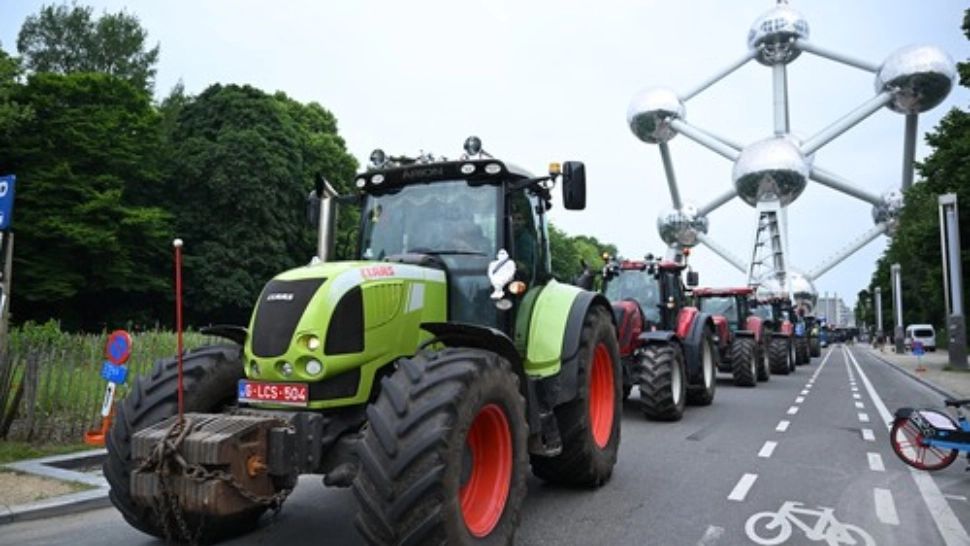 Fermierii se revoltă împotriva Pactului Verde European. Foto: Profimedia