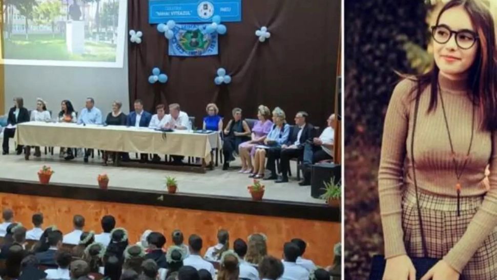 Discursul critic al șefei de promoție din Ineu a împărțit mediul educațional în două. Foto: Tion