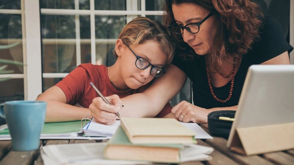 O mamă suparată că fiul său are teme de vacanță a împărțit internetul în două