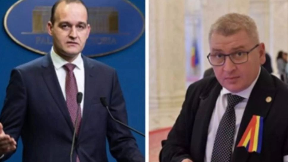 Dan Vîlceanu, urmărit penal pentru ULTRAJ, după ce l-a mușcat de ureche pe Florin Roman, în Parlament