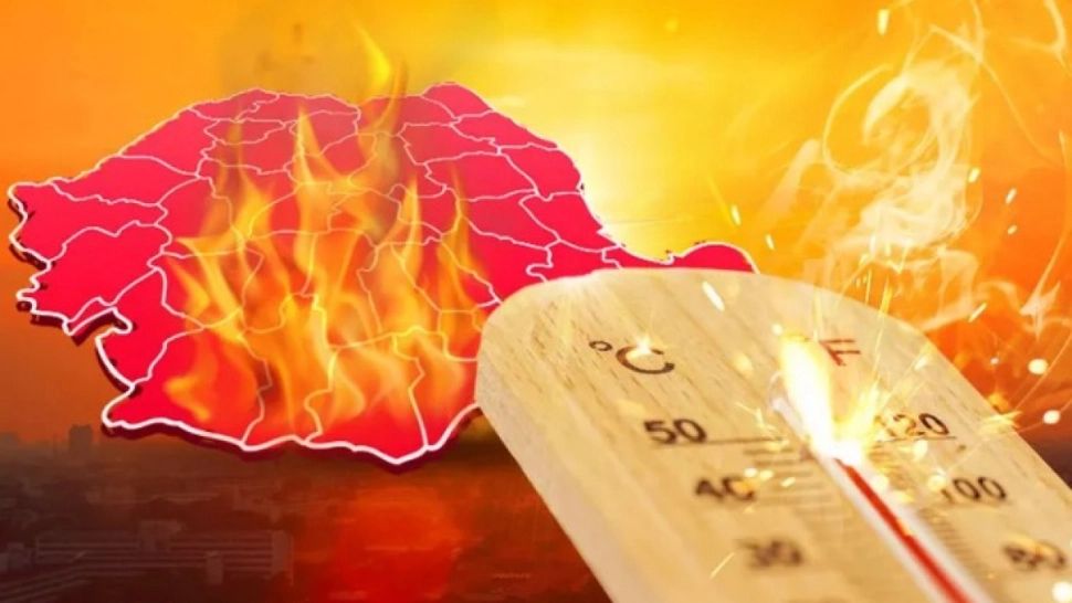Cod roșu de caniculă în România. Sunt anunțate peste 44 de grade