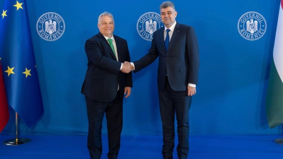 Marcel Ciolacu, întâlnire istorică la București cu premierul ungar Viktor Orban