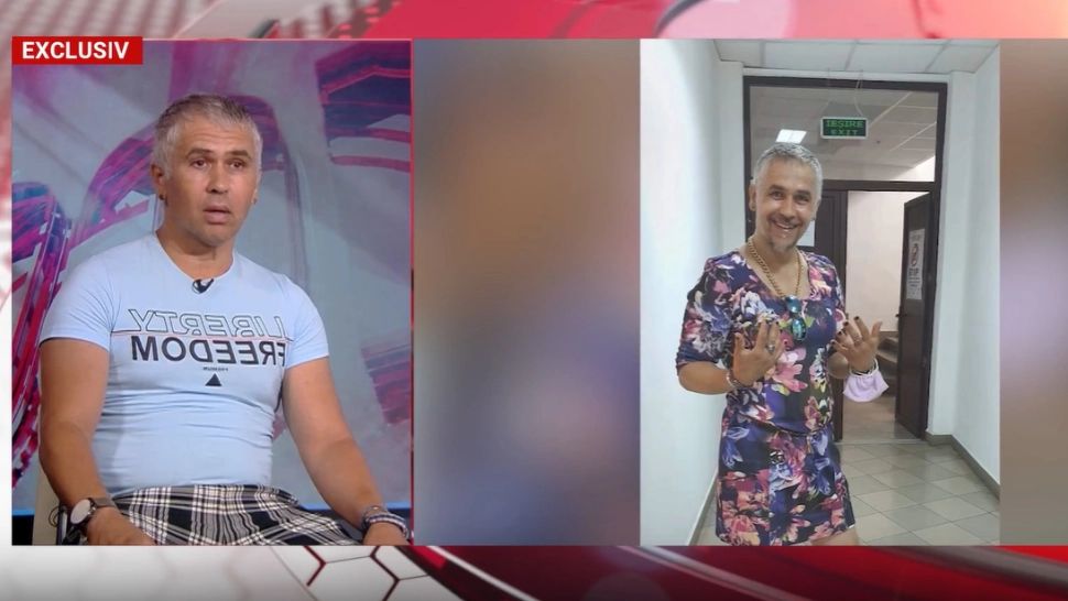 Polițistul local îmbrăcat în femeie, dezvăluiri incredibile la Realitatea Plus