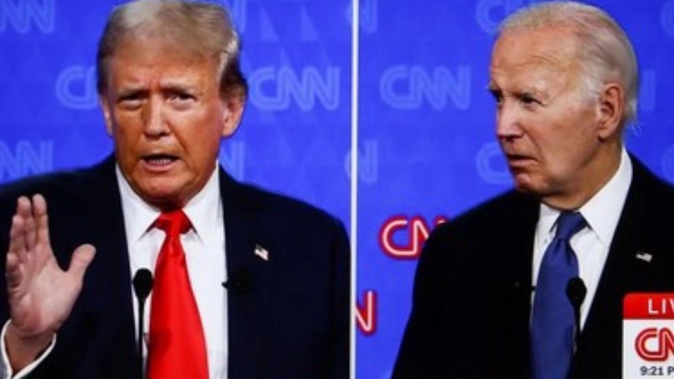 Donald Trump câștigă teren în sondaje, după dezbaterea cu Joe Biden. Foto: Profimedia
