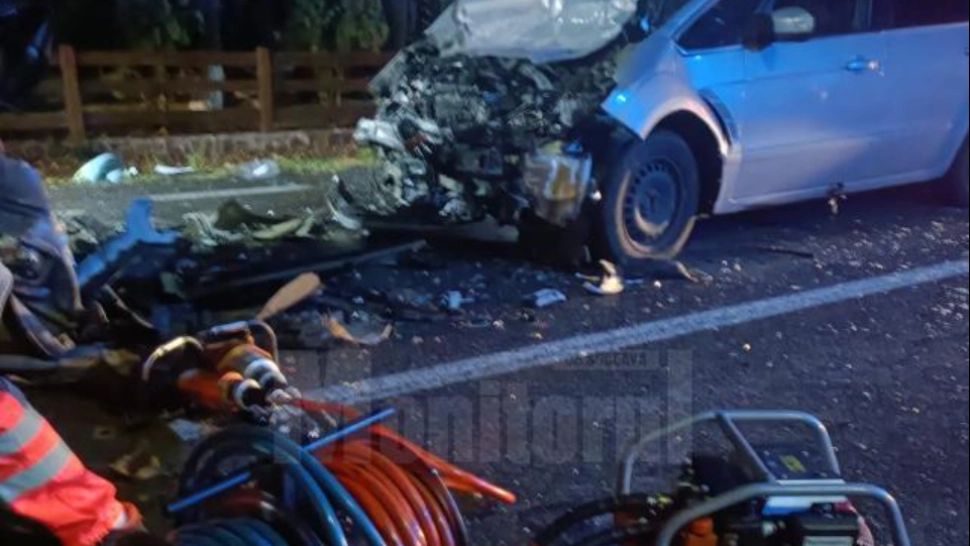 Accident grav, soldat cu 9 răniți pe