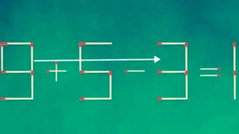 Foarte puțini oameni pot să rezolve această ecuație. Test IQ cu bețe de chibrit doar pentru genii