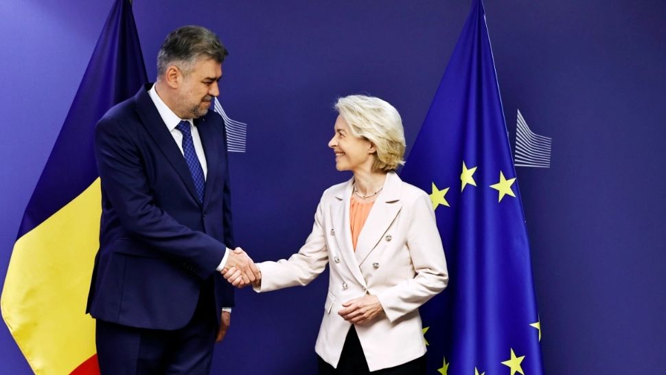 Ciolacu a discutat cu Ursula von der Leyen acordul pe 7 ani între România și Comisia Europeană