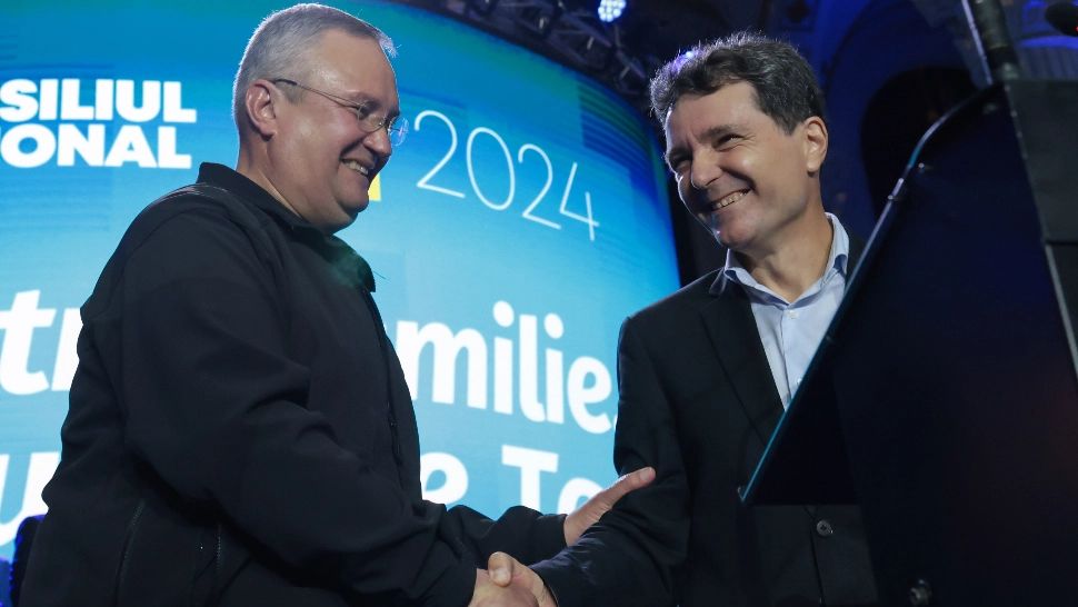 Nicolae Ciucă și Nicușor Dan / Foto: Inquam Photos