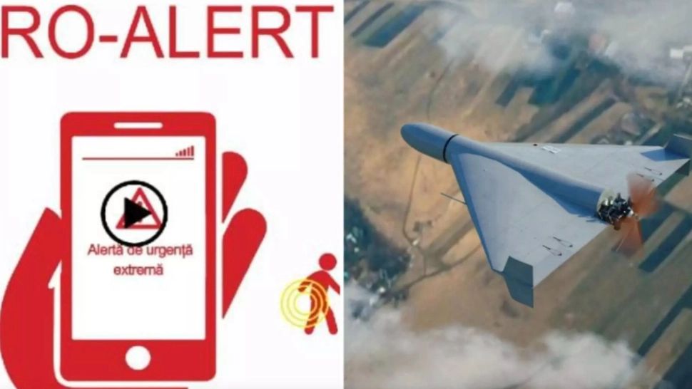 MApN: Grupuri de drone care se îndreptau către spaţiul aerian al Ucrainei, detectate deasupra Mării Negre 