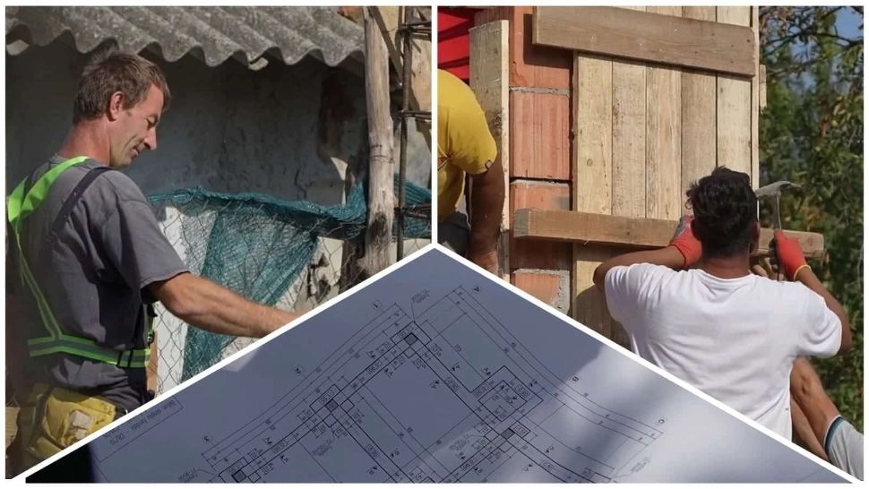 Cum arată casa pe care Simion vrea să o construiască în 12 zile. Structura de rezistență