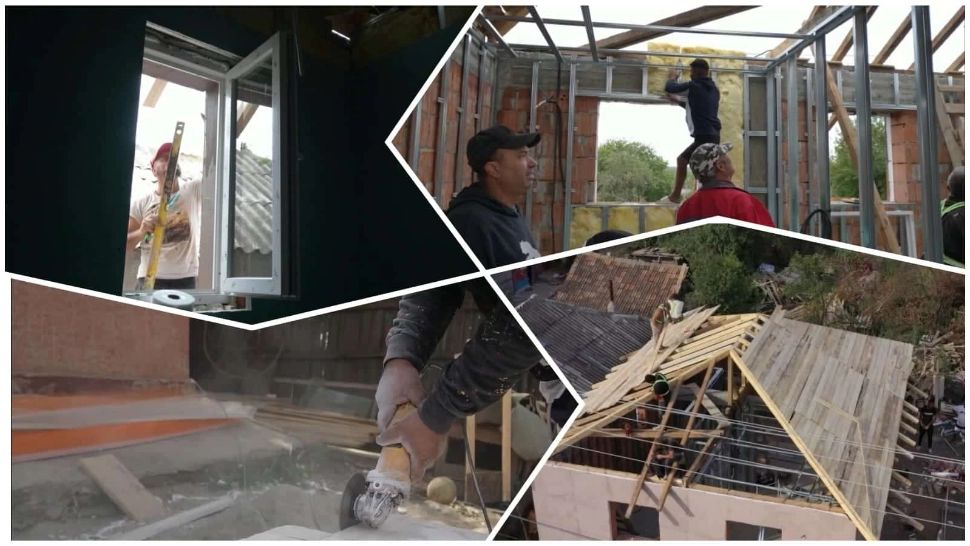 Casa pe care George Simion vrea să o ridice în 12 zile cu 35.000 de euro a ajuns la stadiul lucrărilor la instalația electrică | VIDEO
