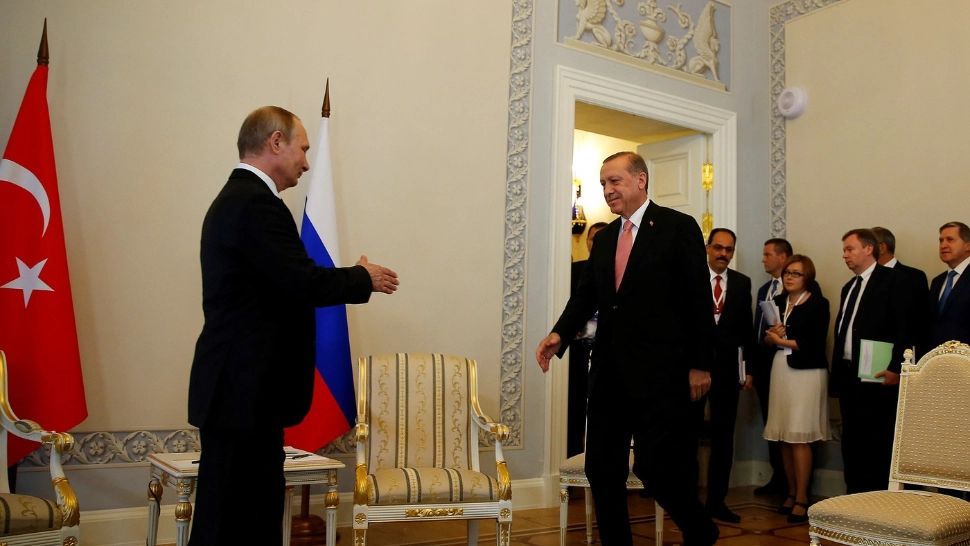 Vladimir Putin și Recep Tayyip Erdogan. Foto: Profimedia