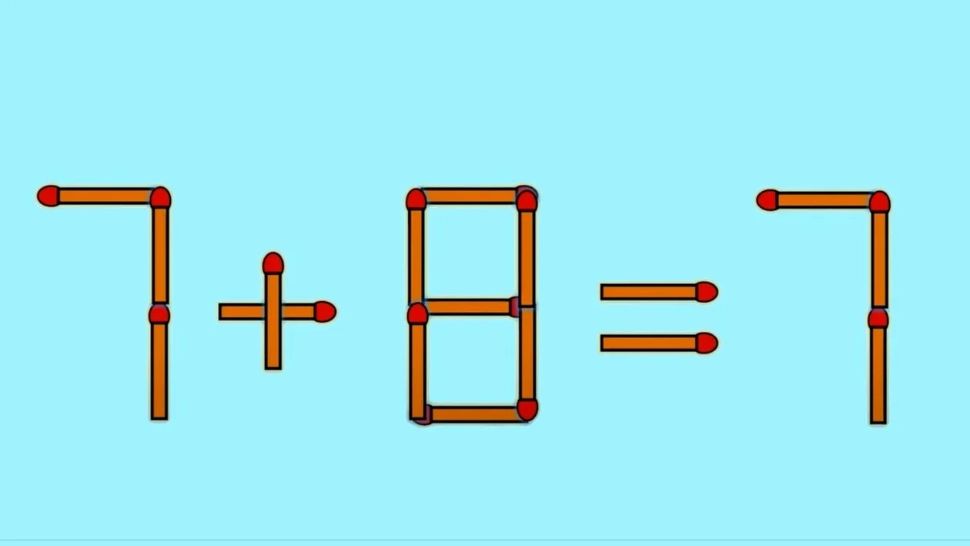 Test IQ doar pentru deștepți dintre cei mai deștepți. Corectează ecuația 7 + 8 = 7