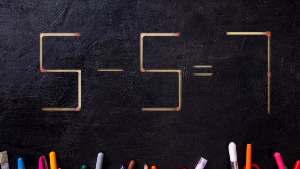 Test IQ doar pentru cele mai luminate minți! Corectează ecuația 5 - 5 = 7 fără să stai pe gânduri