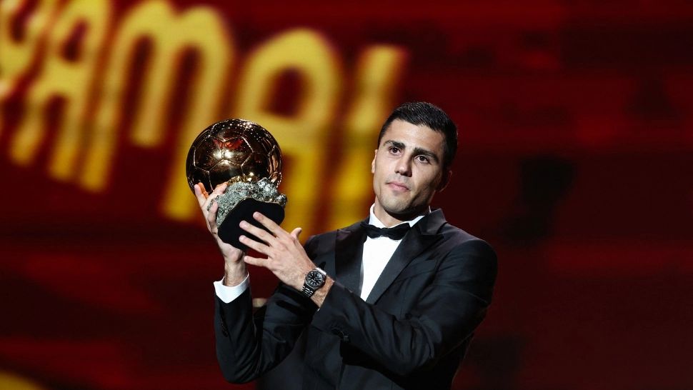 Rodri a câştigat Balonul de Aur. Foto/Profimedia