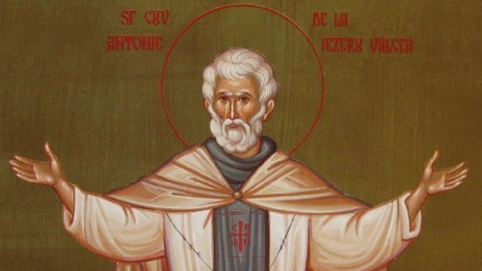 Sfantul Cuvios Antonie de la Iezeru Valcea