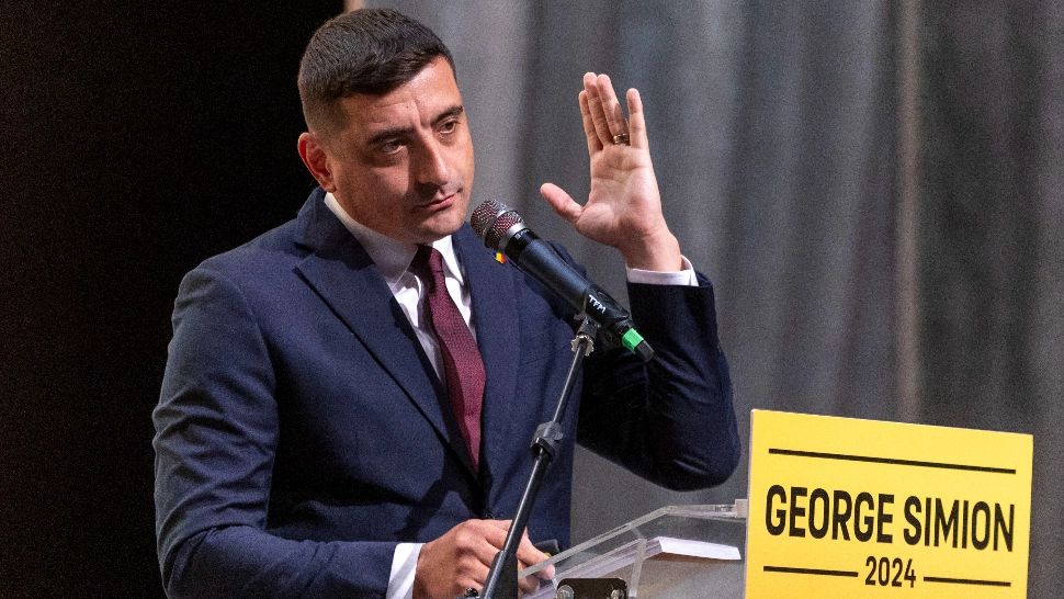 Alegeri prezidențiale 2024. George Simion votează, astăzi, la Roma / Foto: Inquam Photos