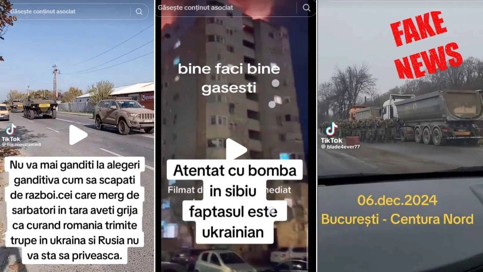 Un nou FAKE NEWS grosolan. Un clip fals cu un ATENTAT cu bombă la Sibiu panichează oamenii. Cum vă puteți da seama că este un fals? - VIDEO