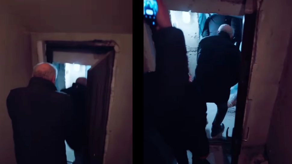 Locatarii unui bloc din Baia Mare și-au amenajat primul buncăr de protecție