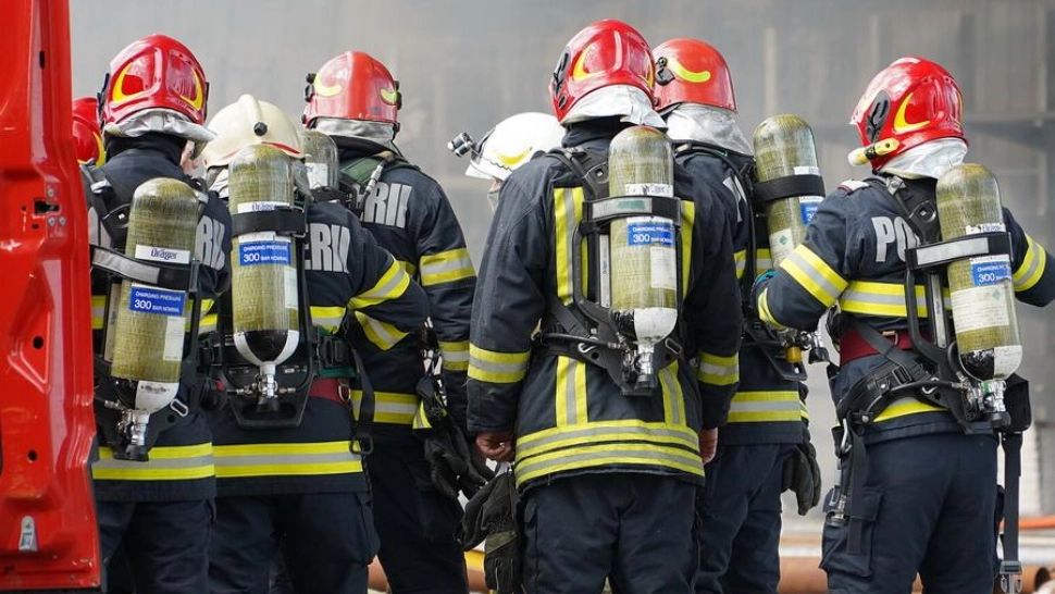 Fum într-o clădire administrativă a centralei nucleare de la Cernavodă: intervenție de urgență a pompierilor / Foto: Arhivă