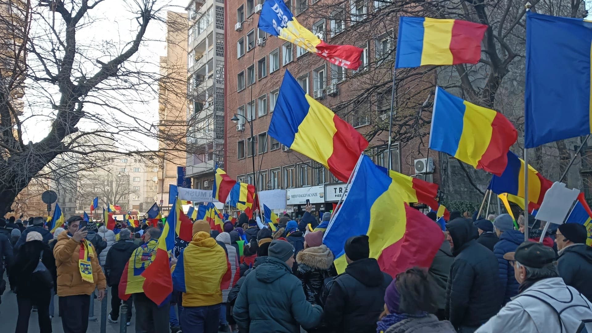 PROTEST masiv al românilor pe 21 februarie: cel puțin un milion de oameni sunt așteptați în stradă. Val de MESAJE de mobilizare pe TikTok/ Arhivă foto