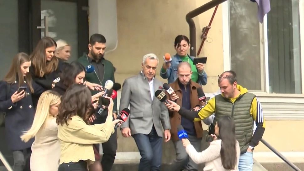 Călin Georgescu, prima apariție publică după blocarea candidaturii la prezidențiale/ Captură video