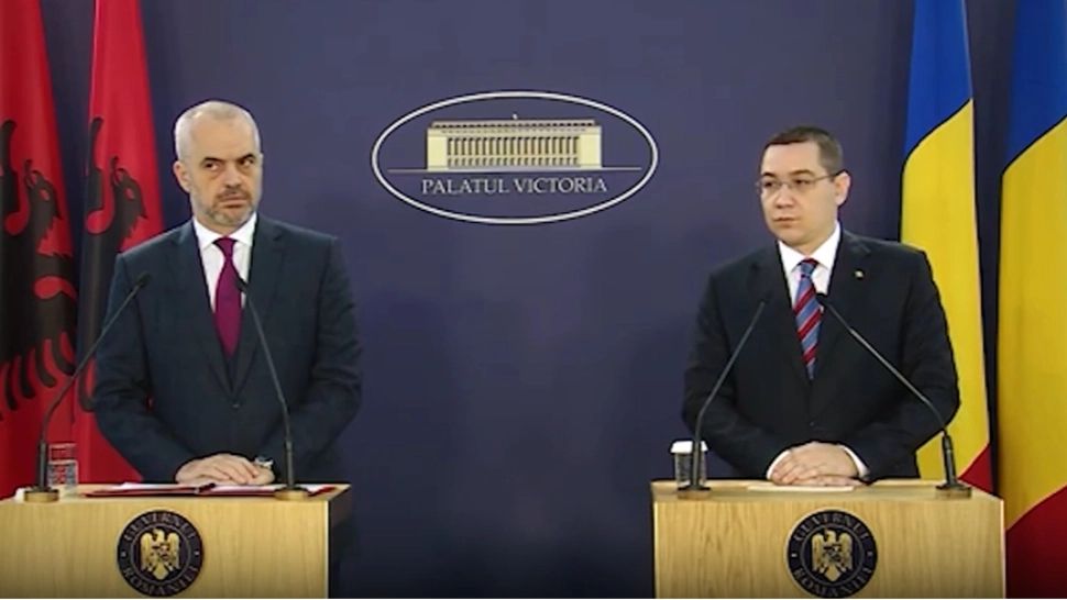 Legăturile lui Victor Ponta cu rețeaua albaneză a lui Edi Rama/ Captură video