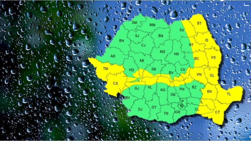 ALERTĂ ANM de vreme rea în România! FOTO: ANM/ Pixabay