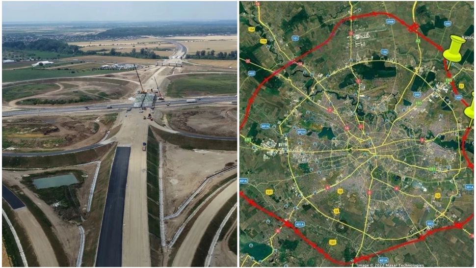 Șoferii mai au de așteptat până când vor circula pe Centura Capitalei. FOTO: Facebook