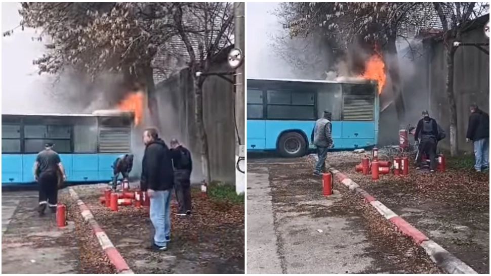 Incendiu în Capitală. FOTO: Facebook 