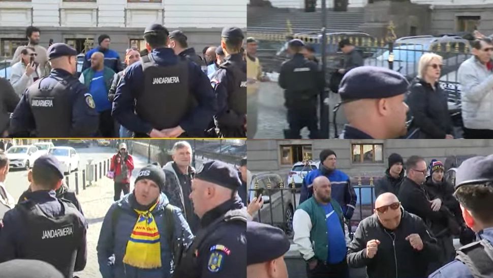 Susținătorii lui Călin Georgescu, mobilizare fără precedent. FOTO: Realitatea PLUS