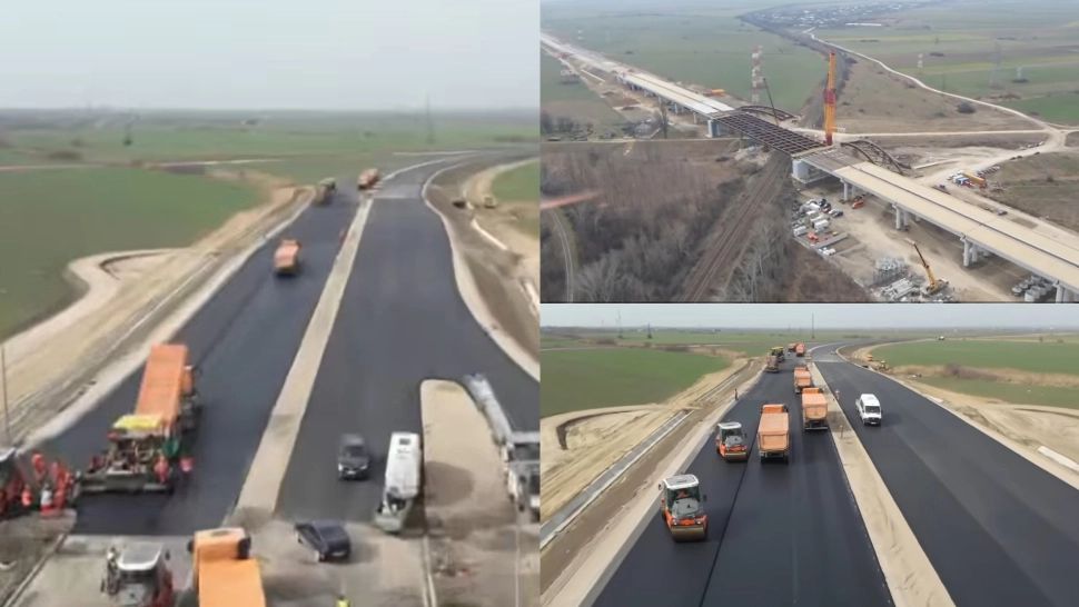 O șosea extrem de așteptată de români este aproape gata. FOTO: Facebook