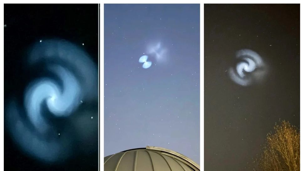 O spirală misterioasă a pus pe jar americanii. Foto: X