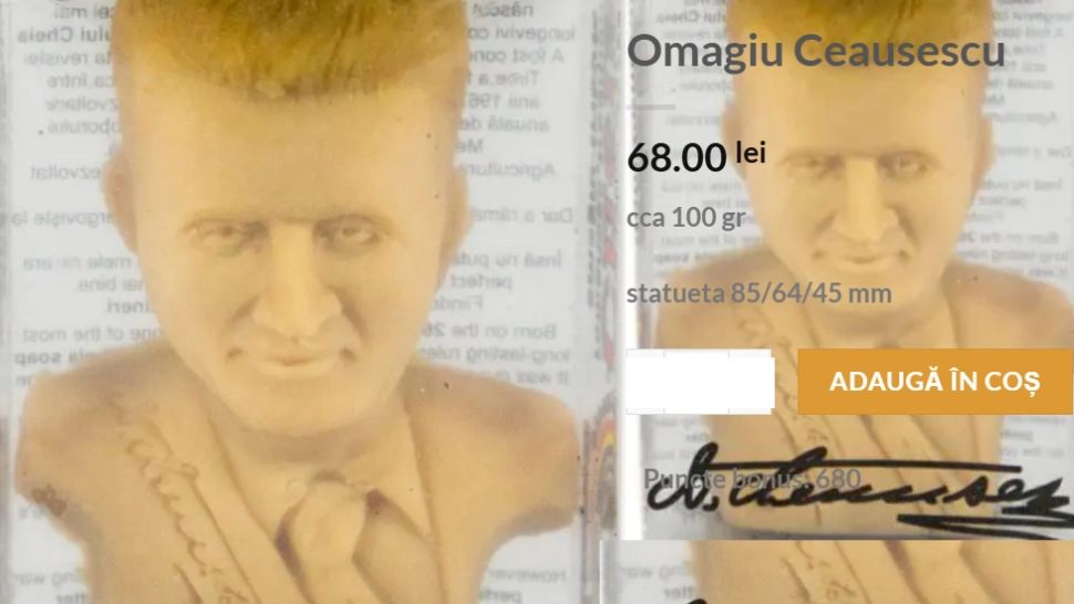 Denunț penal împotriva săpunului "Omagiu Ceaușescu". Ce lege ar fi încălcat firma care-l produce?