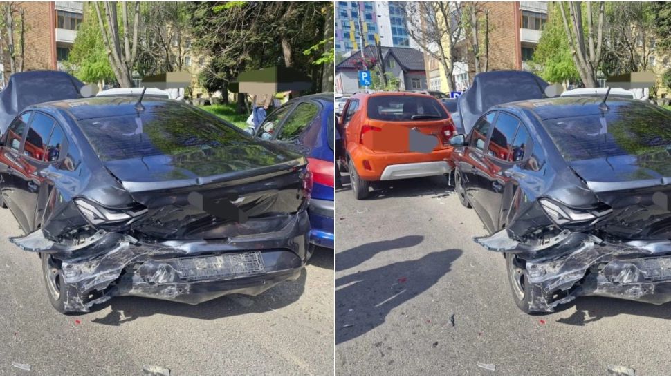 Accident grav în Pitești. FOTO: Jurnal de Argeș