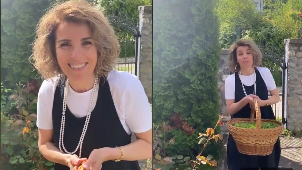 Planta cu acțiuni antibiotice folosită de Cristela Georgescu. Foto: Facebook