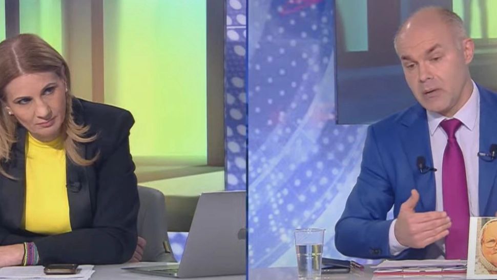 Daniel Funeriu, în platoul Culisele Statului Paralel. Foto/Realitatea
