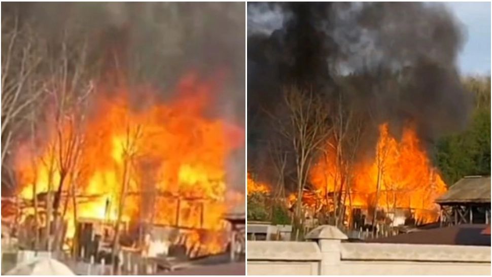 Incendiu într-o gospodărie din județul Vâlcea. FOTO: realitateaoltului.ro