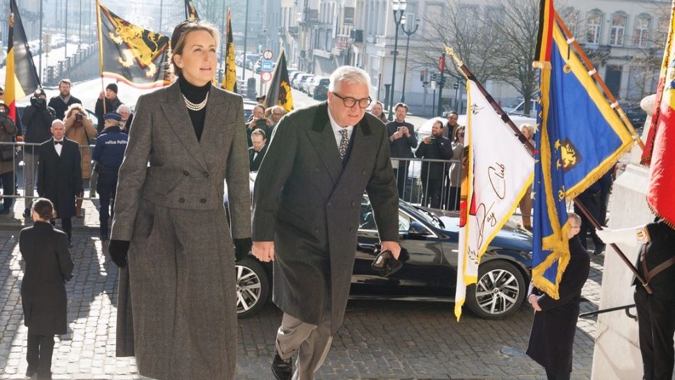 Prințesa Claire și Prințul Laurent al Belgiei. Foto: Profimedia