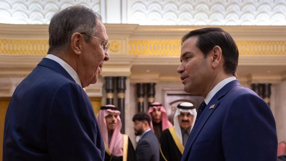 Marco Rubio cu Serghei Lavrov. Foto: Profimedia
