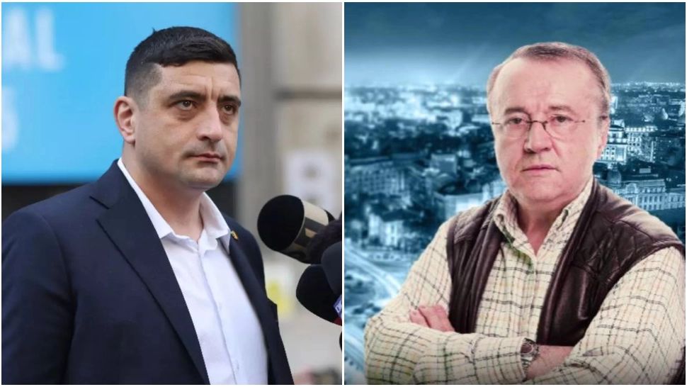 Ion Cristoiu, laude pentru George Simion. FOTO: Inquam/Colaj Realitatea.net