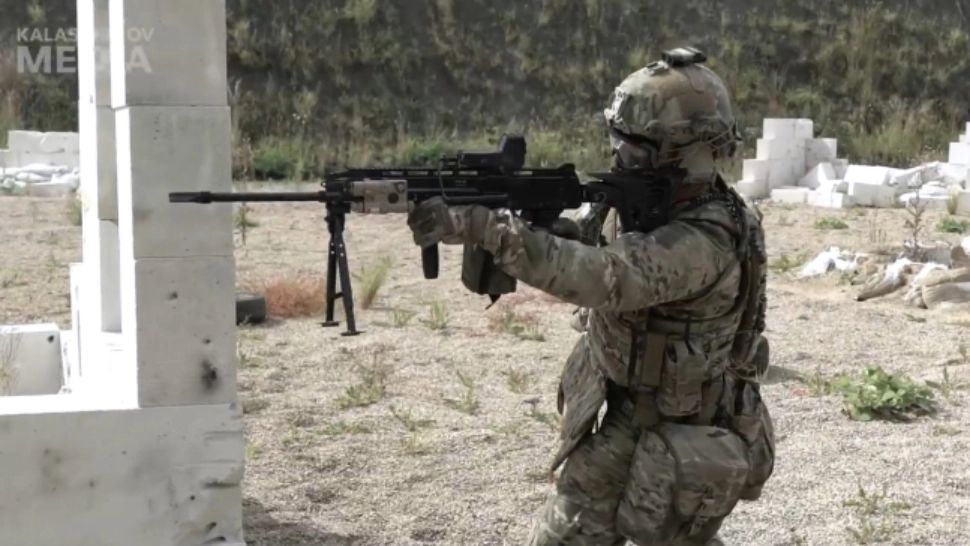 Noua armă RPL-20, produsă de Kalașnikov. Foto: Kalashinikov