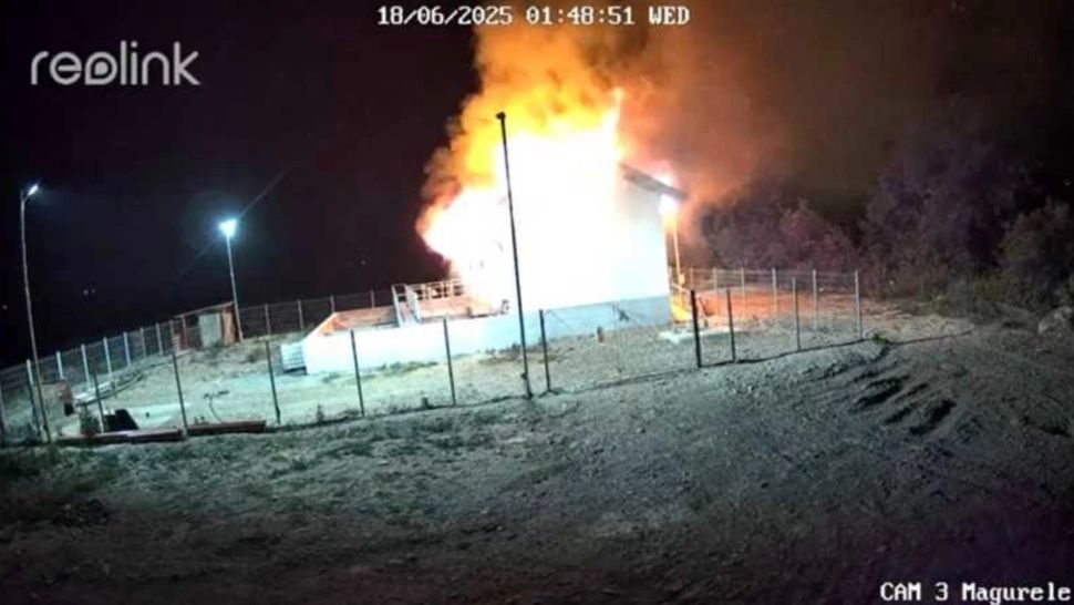 Incendiu provocat la o stație de epurare de către un bărbat cu probleme psihice: pagube de peste 500.000 de euro