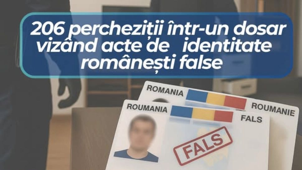 Percheziții la o rețea uriașă care-i ajuta pe ruși și ucraineni să fugă de încorporare. Au fost emise mii de acte românești false