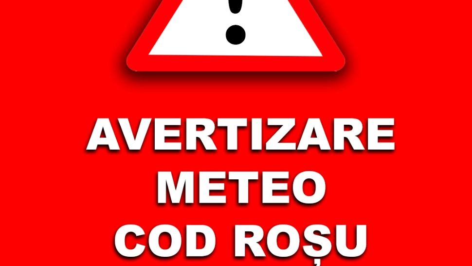 Cod roșu de caniculă. De luni și marți; alerte de vânt puternic. Vezi zonele vizate!