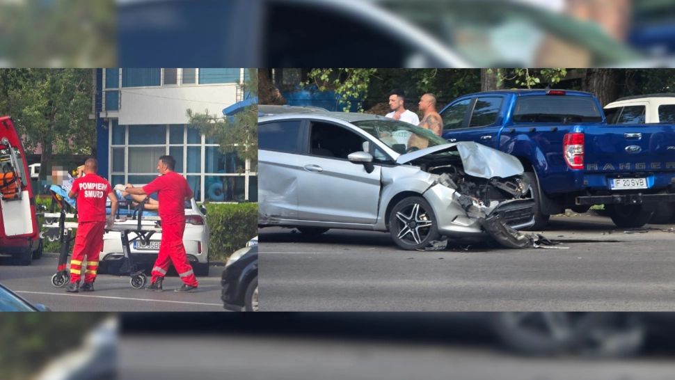 Accident rutier în Mamaia. Un șofer aflat în stare avansată de ebrietate circula haotic