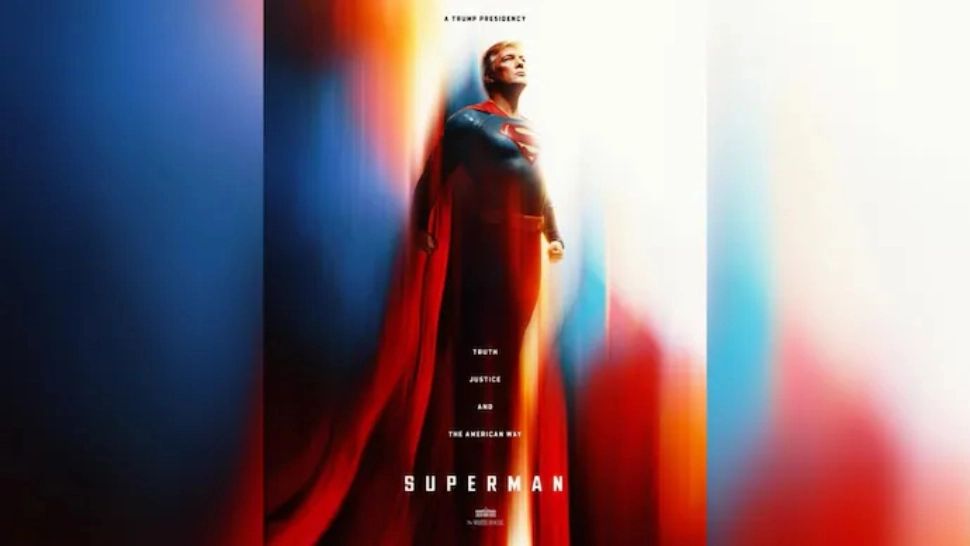 Donald Trump șochează din nou: A postat pe pagina Casei Albe o poză cu el în costum de Superman. Internauții l-au taxat prin comentarii acide