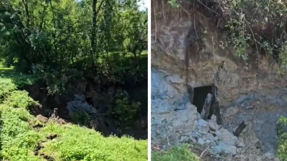 O fostă mină de sare din Maramureș s-a surpat - populația din zonă, evacuată de urgență - VIDEO