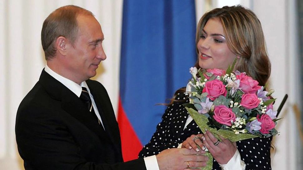 Vladimir Putin și presupusa sa amantă, Alina Kabaeva. Foto: Profimedia