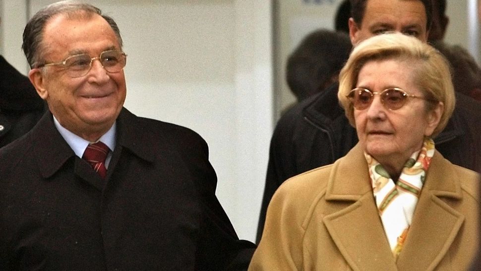 IOn Iliescu și Nina Iliescu. Foto: Profimedia